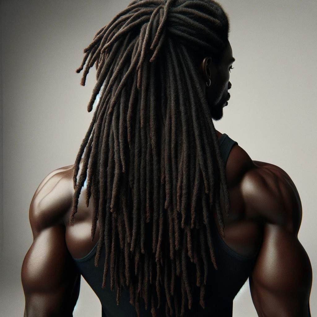 Backcombed Dreadlocks black hair salon in houston